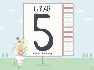 Grab 5 Minutes of Wellbeing – Updated