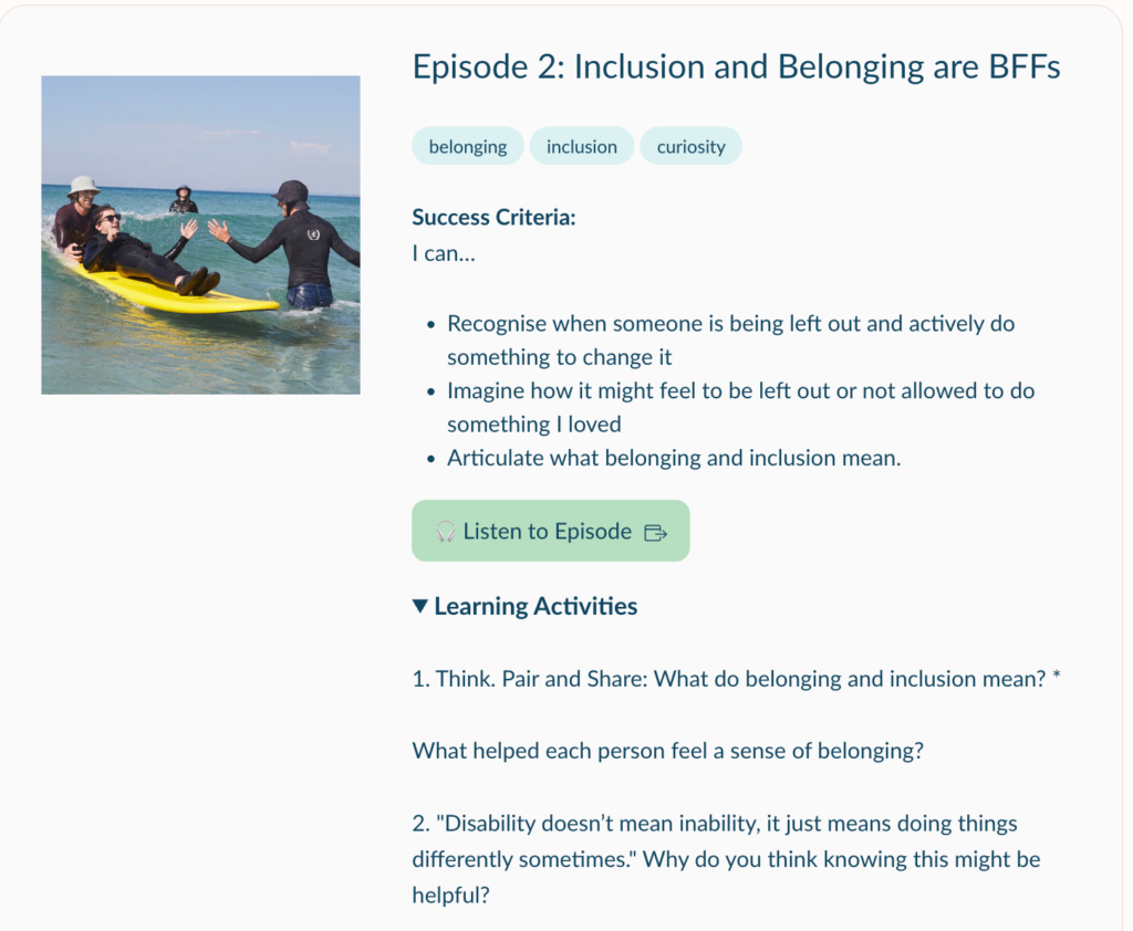 Inclusion and Belonging are BFFs podcast episode