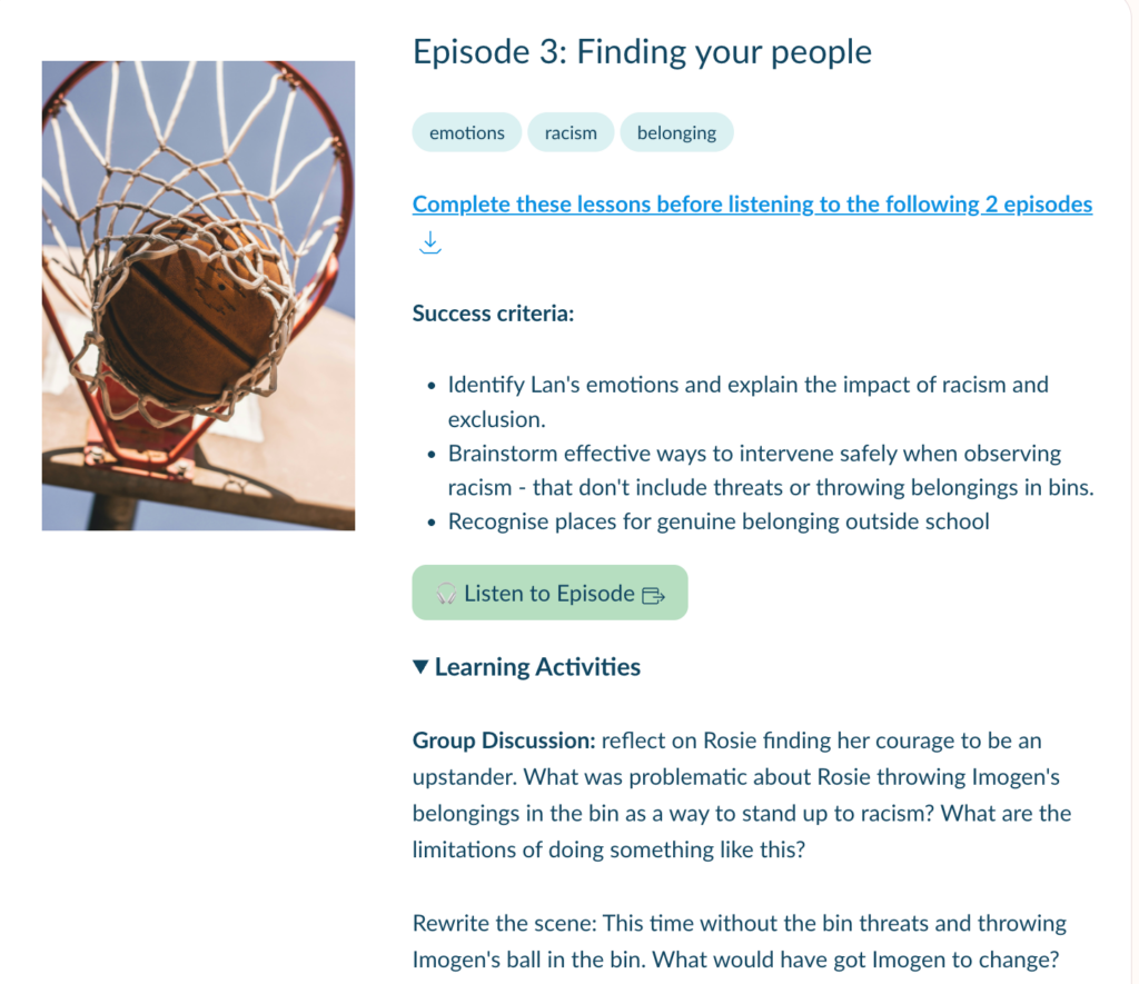Finding Your People podcast episode